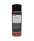 SDV Chemie Thermolack Spray schwarz bis 650°C 1x 400ml Auspufflack Ofenlack...