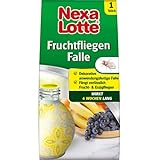 Nexa Lotte Fruchtfliegen Falle, 1 St., zum Abfangen von Frucht-, Obst und...