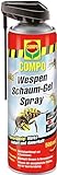 COMPO Wespen Schaum-Gel Spray – Wespenspray mit Sprührohr – wirkt gegen Wespen...