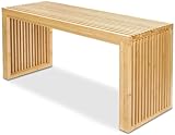 BAM BOO BOX - Sitzbank aus Bambus - Holzbank für Esszimmer, Schlafzimmer, Badezimmer...
