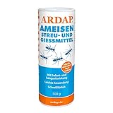 ARDAP Ameisen Streu- & Gießmittel 500g - Ameisengift draußen - bekämpfen Garten -...
