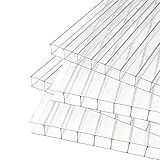 Hohlkammerplatten für Gewächshaus 60,5 x 121 cm - Polycarbonatplatten,...