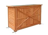 MCombo Gartenschrank Geräteschuppen Werkzeugschrank Outdoor-Schrank Gartenbox 1280...