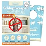 NEU! Schlupfwespen gegen Lebensmittel- & Kleidermotten - biologisch & effektiv - 4000...