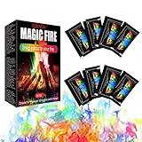 Buntes Feuer, Buntes Feuerpulver, Magic Fire Pulver, Bunte Flamme Farbwechsel Powder...