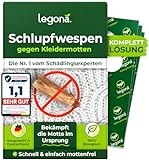 Legona® - Schlupfwespen gegen Kleidermotten / 3X Trigram-Karte à 5...