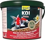 Tetra Pond Koi Sticks - Koi-Futter für farbenprächtige Fische und eine verbesserte...