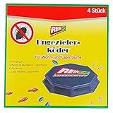 240336 ReinEX Ungezieferköder 4er Pack, wirksam gegen Insekten & jegliches...