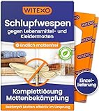 Witexo® Schlupfwespen gegen Lebensmittelmotten und Kleidermotten | Einzellieferung |...