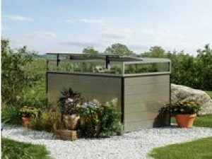 Hochbeet – Alu  150x99x77 cm, MADE IN AUSTRIA, wartungsfrei, 4 Farben, mit Frühbeet erh., Hochbeet Bausatz, Hochbeet Metall, Hochbeet Aluminium