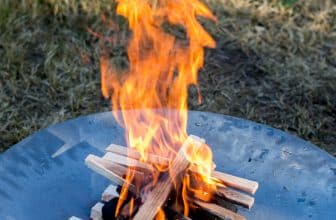 Feuerschale aus Edelstahl