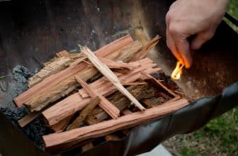 Feuerschale aus Gusseisen