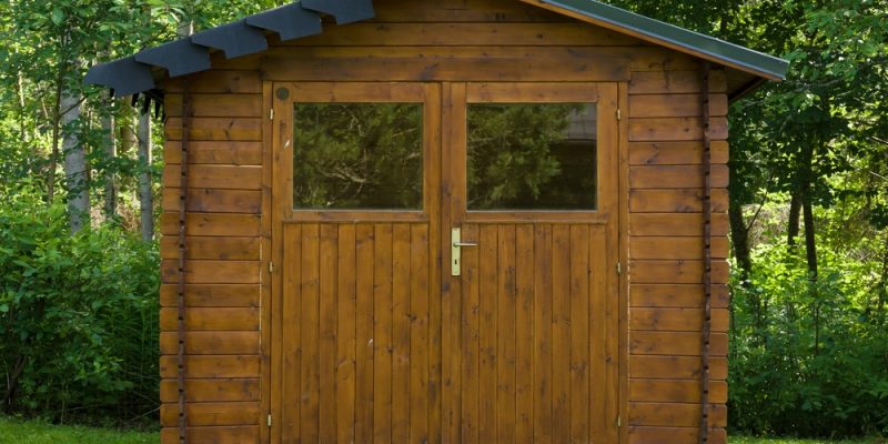 Holz für Gartenhaus