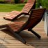 Gartenliege aus Teakholz