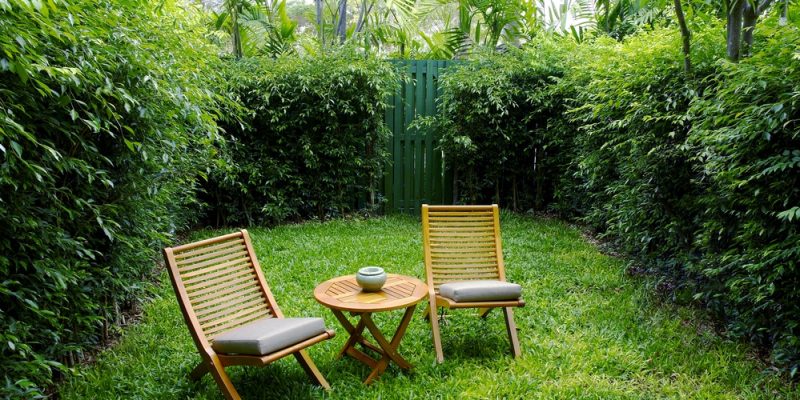 Gartenstuhl aus Holz