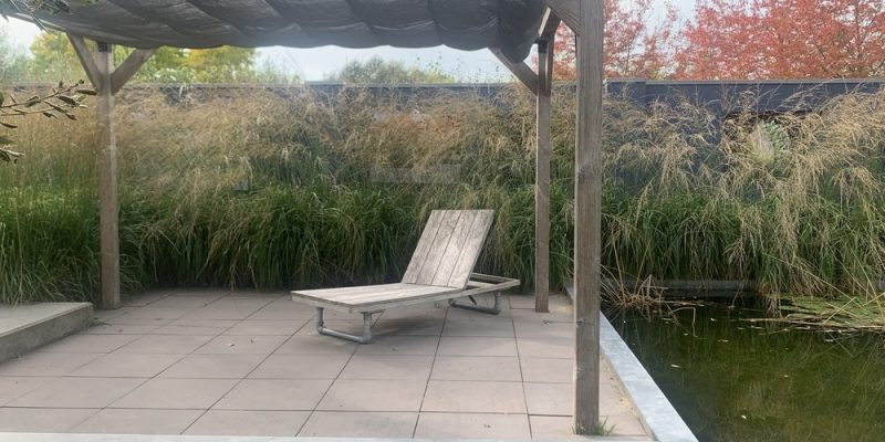 Gebrauchte Gartenliege aus Holz