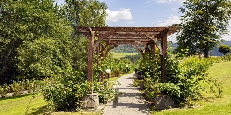 Holzpergola