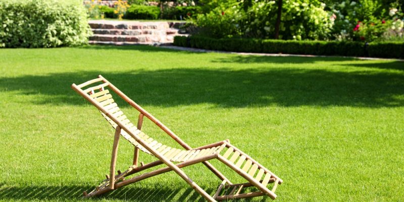 Klappliege für den Garten