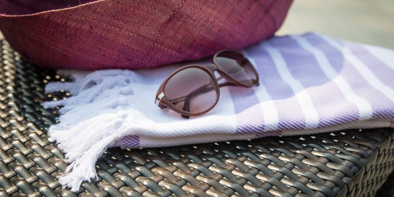 Gartenliege aus Rattan