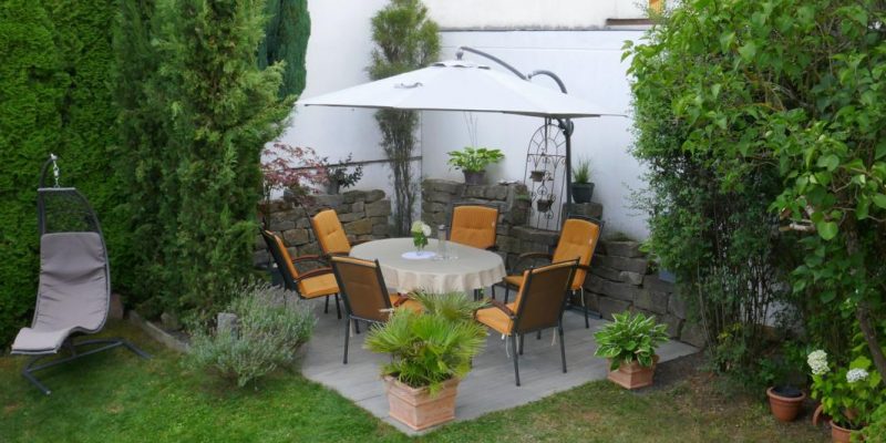 Trendige Sonnenschirme