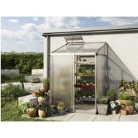 Anlehngewächshaus 159×148 cm, 10 mm, Gewächshaus, Anbaugewächshaus, tomatengewächshaus, tomatenhaus