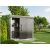 Metallgerätehaus 187x116cm, Türhöhe: 190 cm, 300 kg/m2 Dachbelastbarkeit, Gartenhaus Metall, Geräteschuppen, Gartenschrank, Gerätehaus Metall, Biohort